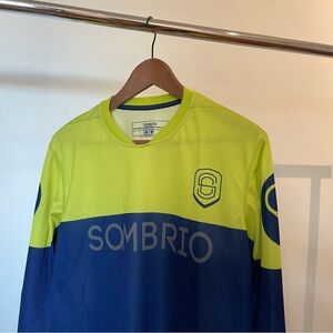 Sombrio Men's Vibrant Blue and Yellow Jersey